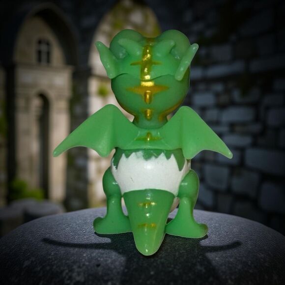 Ryans World Shelldon Green Dragon Mystery Figure Cartoon Remka Toy 2” - Picture 2 of 5